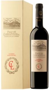 Вино Pago de Carraovejas Cuesta de Las Liebres Vendimia Seleccionada Ribera del Duero DO  gift box Куэста де Лас Льебрес  Вендимия Селесьонада в подарочной коробке 2014  750 мл