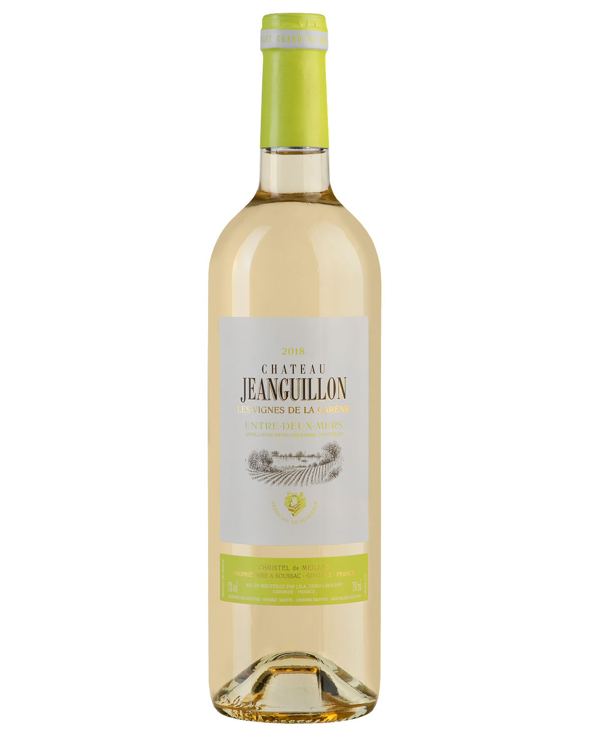 Вино  Jean-Baptiste Audy Château Jeanguillon Les Vignes de la Garène   2018 750 мл