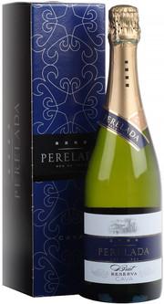 Игристое вино Cavas del Castillo de Perelada Cava Brut Reserva  750 мл gift box
