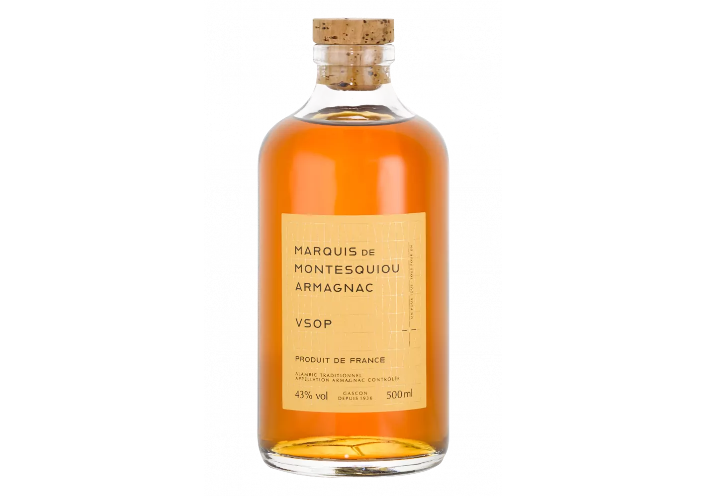 Арманьяк Marquis de Montesquiou VSOP   gift box  500 мл  43%