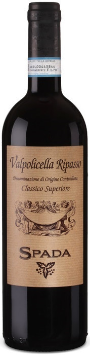 Вино Spada Valpolicella Ripasso Classico Superiore DOC Спада Вальполичелла Рипассо Классико Суперьоре 2016 750 мл