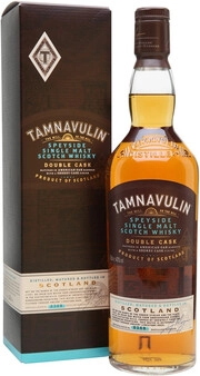 Виски  Tamnavulin Double Cask Single Malt Scotch Whisky gift box    700 мл