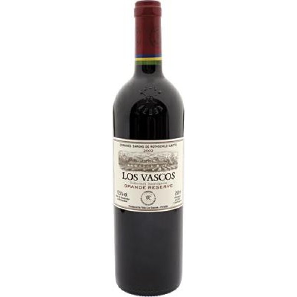 Вино Los Vascos Grande Reserve, Лос Васкос Гран Резерв кр. сух. 2007 0.75 14% (12)