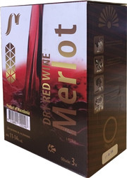Вино Tikves   Merlot  bag-in-box  Мерло   3000 мл