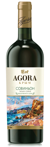 Вино Агора Совиньон 750 мл