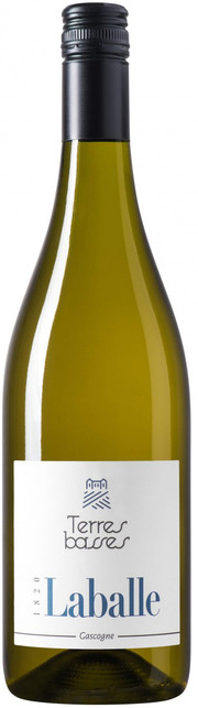 Вино Laballe, "Les Terres Basses" Blanc, Cotes de Gascogne  Лабалль, "Ле Терр Бас" Блан, 2020  750 мл