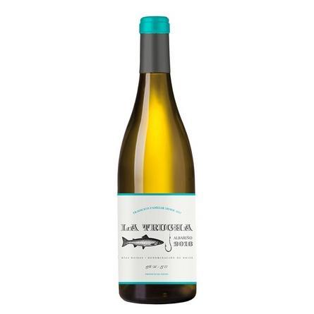 Вино Notas Frutales de Albariño La Trucha Albariño Rias Baixas, Нотас Фруталес де Альбариньо Риас Байшас Альбариньо Ла Труча 2021 750 мл