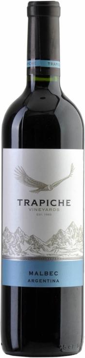 Вино Trapiche Malbec Трапиче Мальбек 2022 750 мл