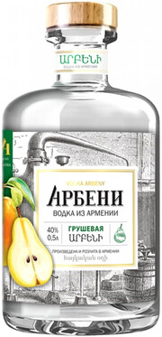 Водка Арбени  Грушевая  500 мл