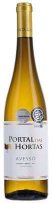 Вино QUINTA & CASA DAS HORTAS, PORTAL DAS HORTAS AVESSO DOC VINHO VERDE, КИНТА И КАЗА ДАЗ ОРТАШ, ПОРТАЛ ДАЗ ОРТАШ АВЕССУ DOC ВИНЬЮ ВЕРДЕ, 2017, 0,75