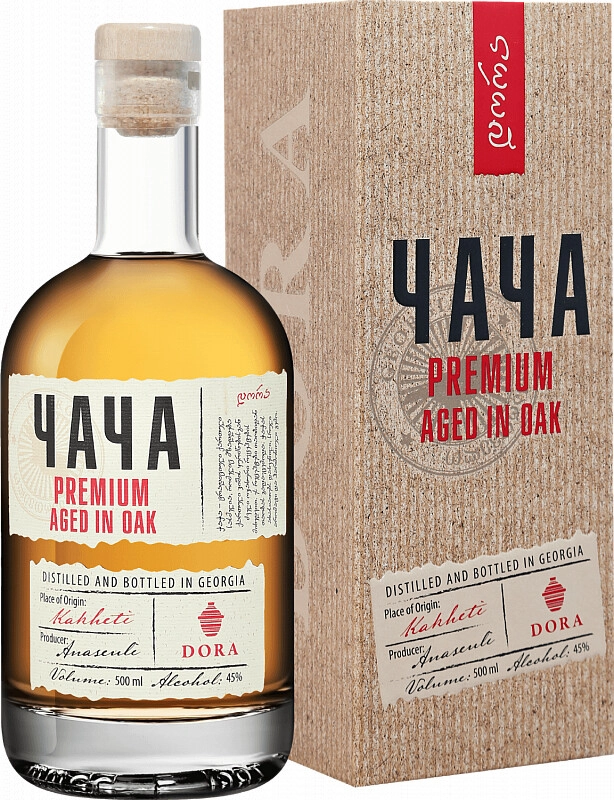 Чача Chacha Askaneli Premium Dora   gift box 500 мл 45%