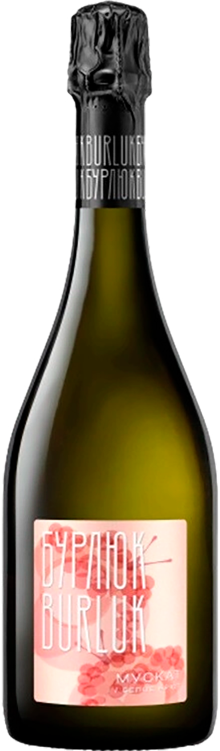 Игристе вино  Валерия Захарьина   Мускат Бурлюк  белое брют 750 мл 11,5%