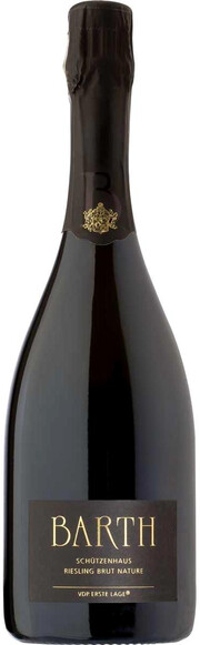 Игристое вино Barth Schutzenhaus Riesling Brut Nature  2016 750 мл