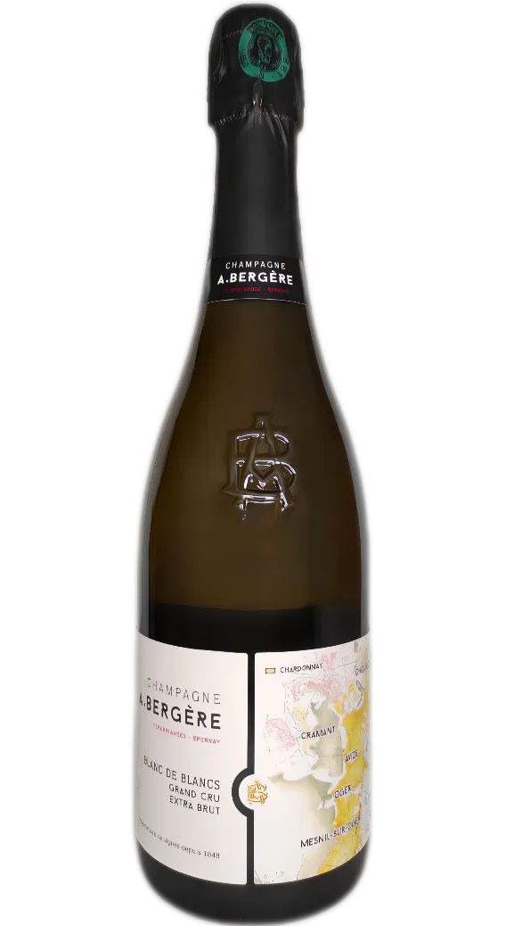Шампанское  A. Bergere Grand Cru Blanc de Blancs Extra Brut  2022  750 мл 