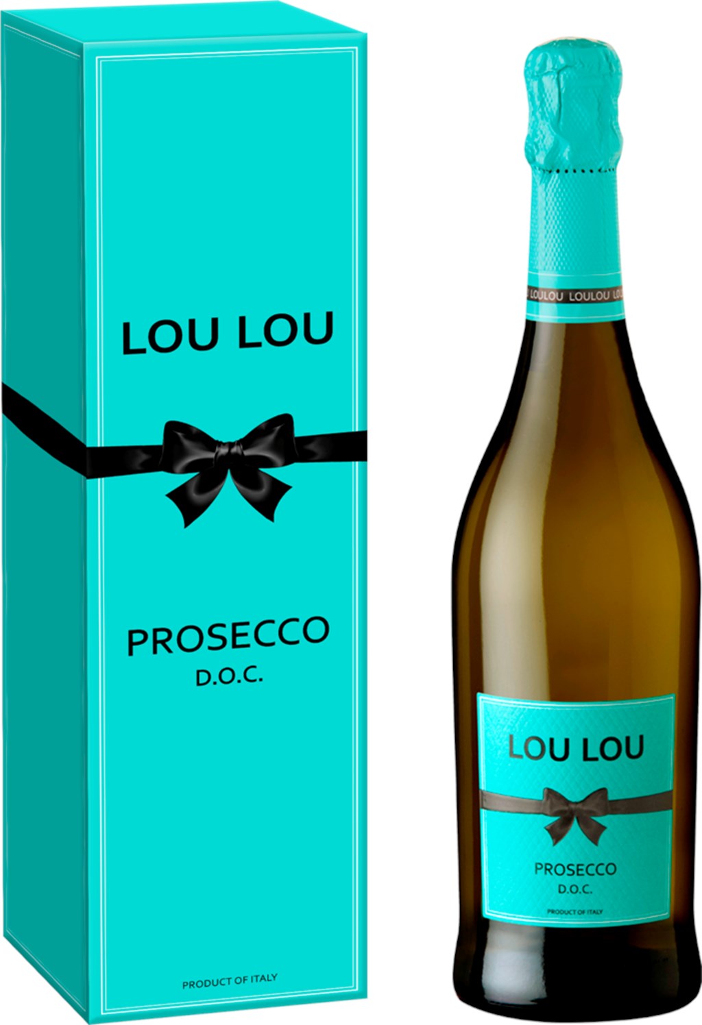 Игристое вино  Lou Lou Prosecco gift box  750 мл