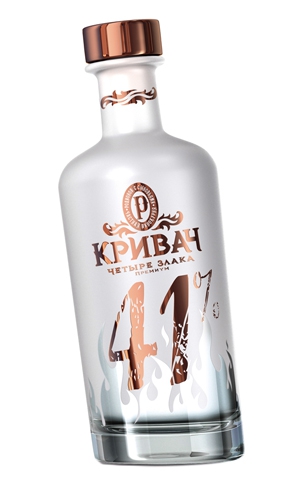 Водка "Krivach",  "Кривач", 41%,  700 мл