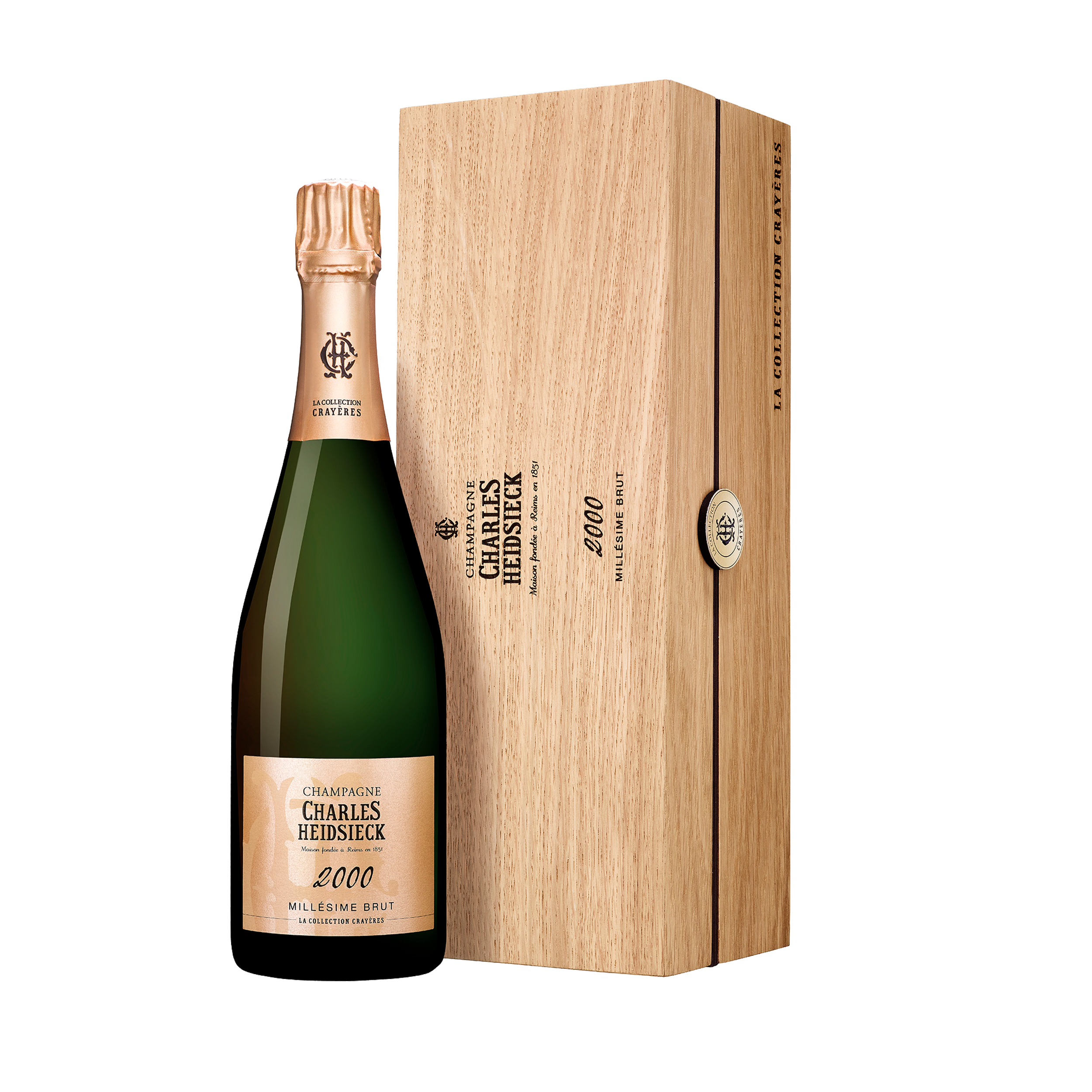 Шампанское Charles Heidsieck  La Collection Crayères  gift box  2000 750   мл