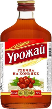 Настойка Урожай Рябина на коньяке слад. 250 мл