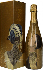 Шампанское Vik La Piu Belle Champagne Millesime gift box 2009 750 мл 12,5%