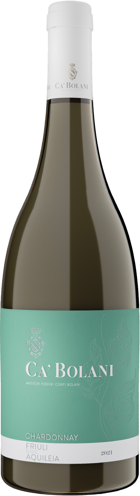 Вино  Ca' Bolani   Chardonnay  Ка' Болани Шардоне  2022 750 мл 12,5 %