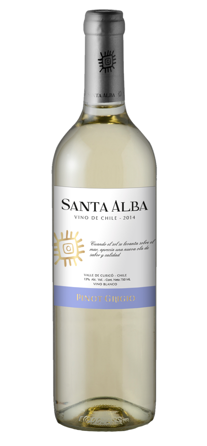 Вино Sociedad Agricola Requingua Limitada Pinot Grigio   Santa Alba Рекингуа Лимитада Пино Гриджо  Санта Альба 2016 750 мл