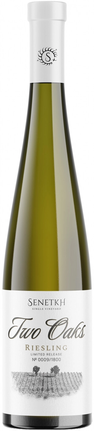 Вино Сенетх Два Дубка Рислинг  2024 750 мл 11,5%