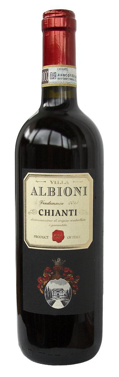 Вино Villa Albioni Chianti  Вилла Альбиони Кьянти 750 мл