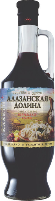 Вино Georgian Wine House  Legends of Kakheti  Alazani Valley Red   700 мл