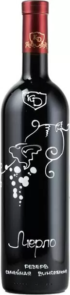 Вино Константина Дзитоева    Мерло KD ( Крымское)  2013  750 мл  13%