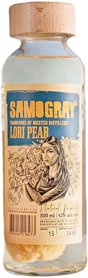 Настойка  Samogray   Lori Pear  500 мл  43 %