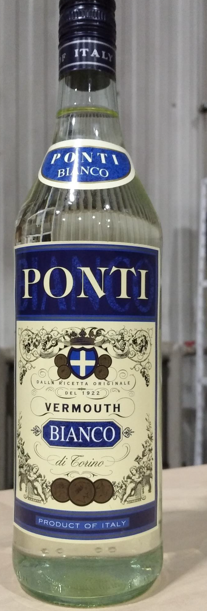 Вермут PONTI VERMOUTH BIANCO  1000  мл