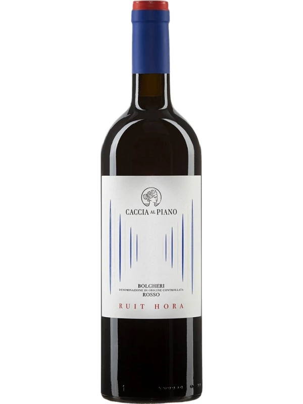 Вино Caccia al Piano Ruit Hora Bolgheri Rosso Качча аль Пьяно Руит Ора Болгери  красное, сухое, 750 мл