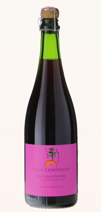 Игристое вино Clos Lentiscus  Rosé Brut Nature Penedes DO    2019  750 мл