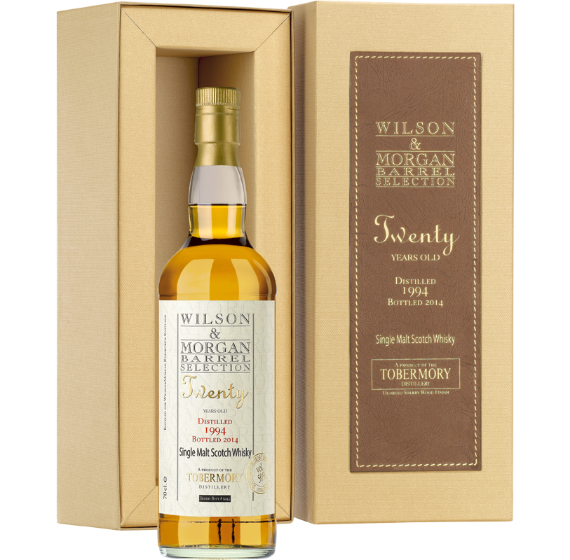 Виски Tobermory Oloroso Sherry Wood №5043 Strength, Тобермори Олоросо Шерри Вуд, 1994,  50,0% 70cl. в подарочной коробке