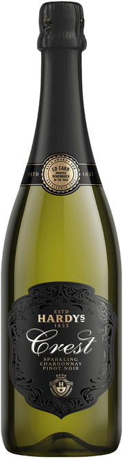 Игристое вино Hardys  "Crest" Sparkling Chardonnay-Pinot Noir   750 мл     750 мл