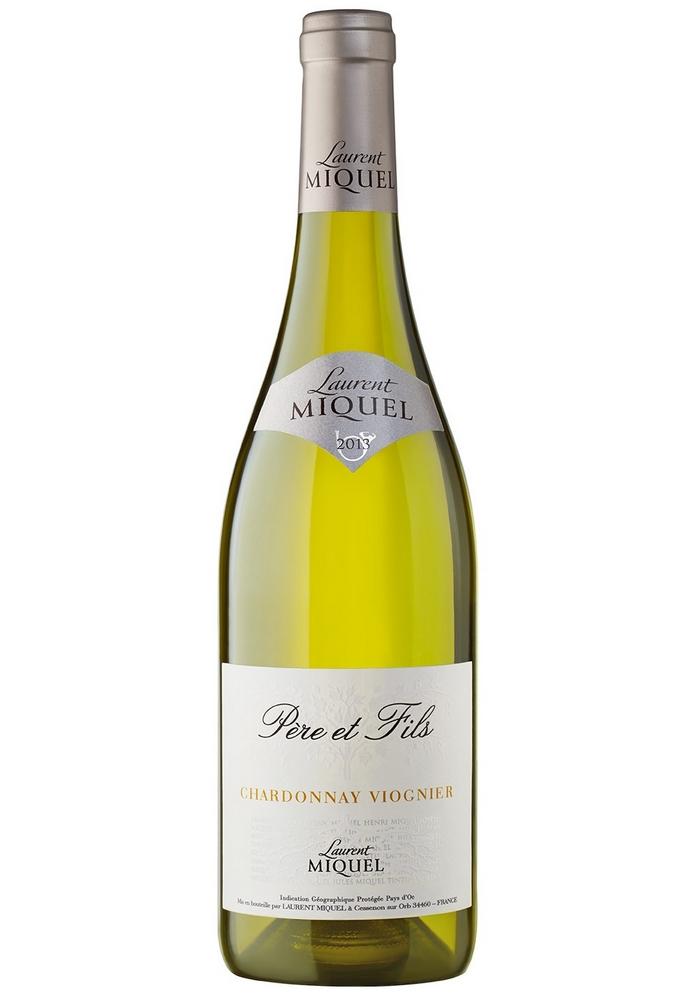 Вино Laurent Miquel, Chardonnay Viognier, Лоран Микель, "Домэн Шардоне Вионье" белое сухое, алк.13.0%