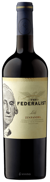 Вино  The  Federalist   Lodi Zinfandel   2019 750 мл