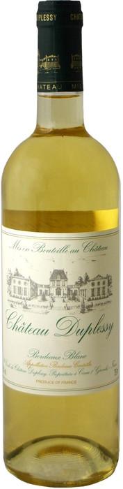 Вино Chateau Duplessy blanc Шато Дюплесси Блан 2017 750 мл