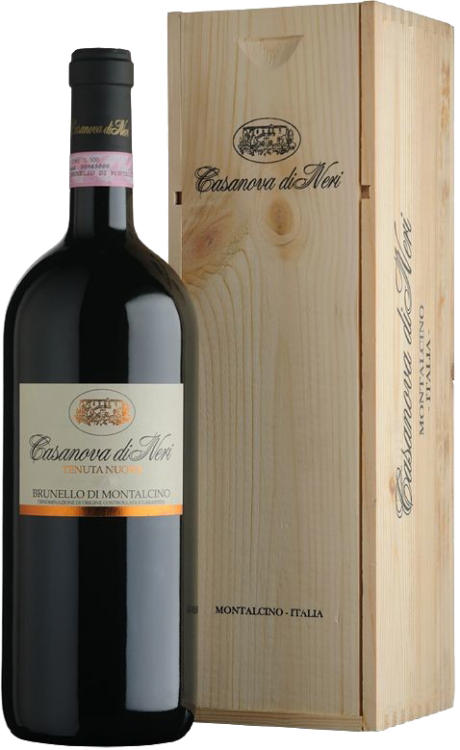 Вино Casanova di Neri Brunello di Montalcino Tenuta Nuova DOCG wooden box  2018 1500 мл