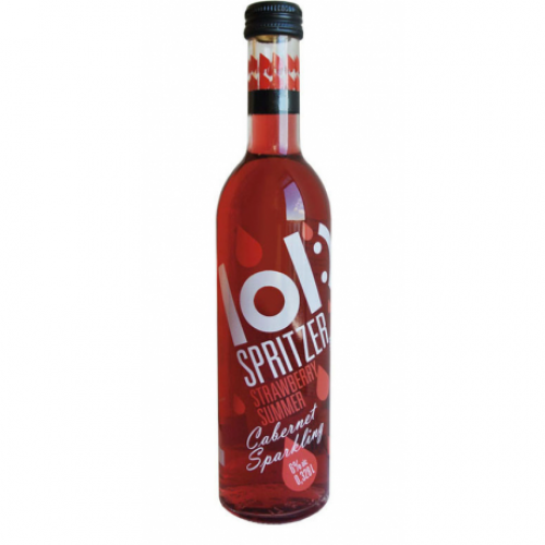 Винный напиток газированный Spritzer  Шпритцер Каберне Лол Клубничное Лето  328   мл