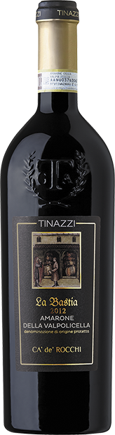 Вино Tinazzi Amarone della Valpolicella Classico La Bastia Ca'de'Rocchi  Амаронэ Делле Вальполичелла Ла Бастия DOC Ка'Де'Рокки 2016 750 мл