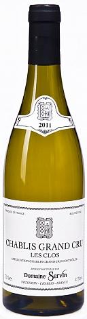Вино Marcel Servin Chablis Grand Cru AOC Les Clos   Марсель Сервен Шабли Гран Крю Ле Кло  2011 750 мл