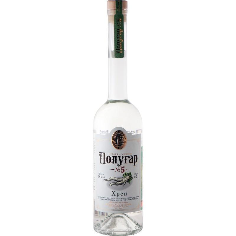 Водка "Polugar № 5 Horseradish   500 мл