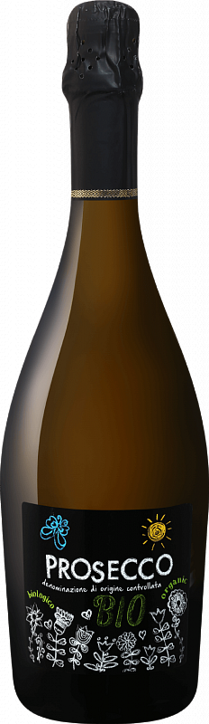 Игристое вино Villa degli Olmi Prosecco  Spumante Biologico  Extra Dry  750 мл
