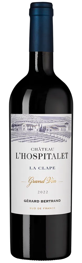 Вино Chateau l'Hospitalet Grand Vin La Clape Rouge  2022  750 мл