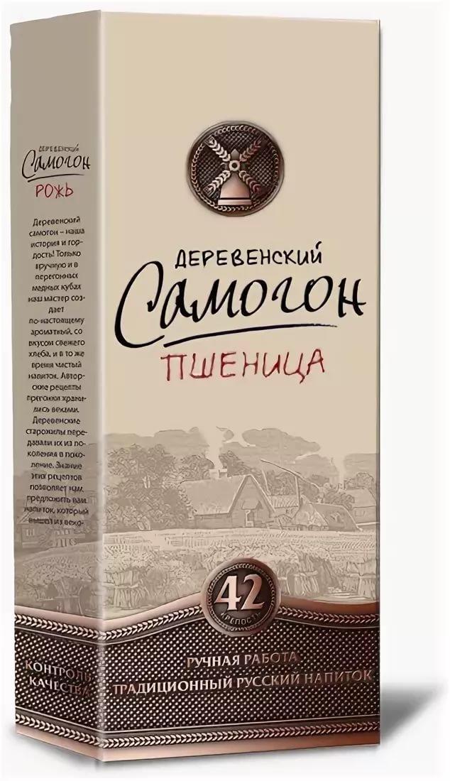 Водка  Деревенский Самогон Пшеница в п/у 500 мл