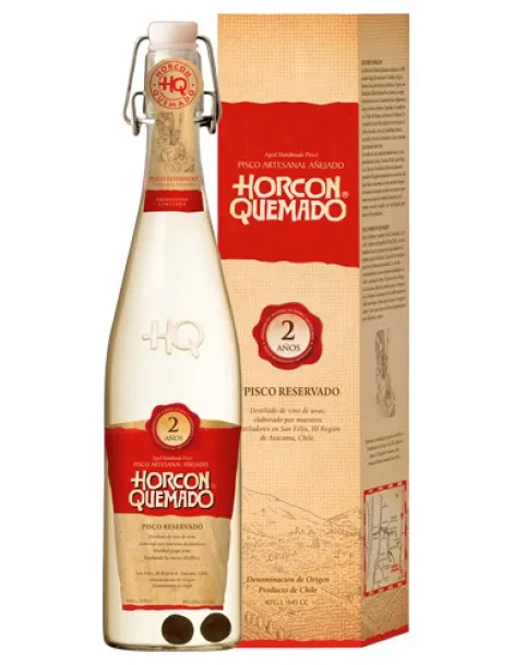 Писко Horcon Quemado Pisco Reservado 2 Anos gift box  645 мл