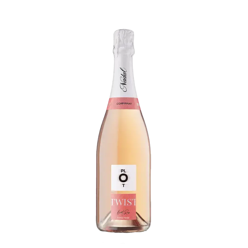 Игристое вино Nadal Plot Twist Brut Rose Corpinnat  2018  750 мл 