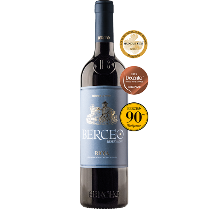 Вино  BERCEO RESERVA Берсео Резерва  красное сухое 2014 750 мл