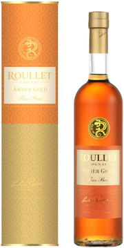 Коньяк Roullet  Amber Gold  gift box   700 мл.